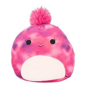 Squishmallows Chameleon Squishdoo Lovisa Plush 12" Lizard Pink Purple Tail Hair
